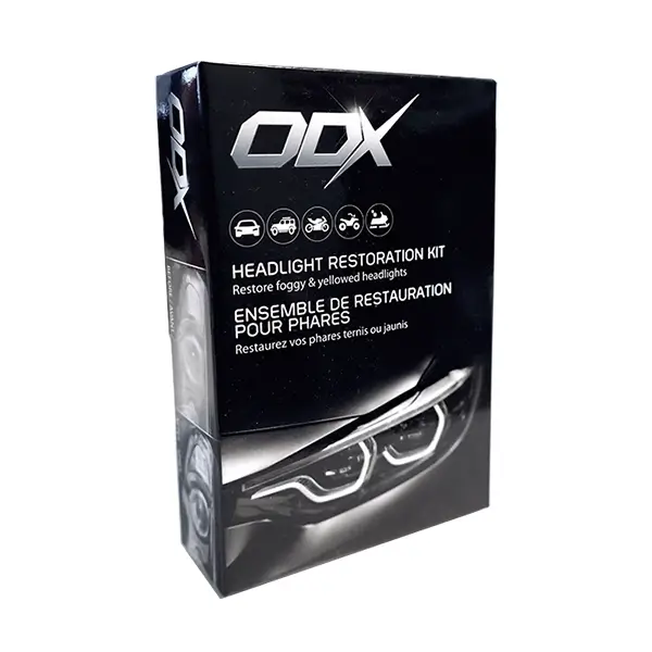 Headlight Restoration Kit - Easy 2-Step Process - No Power Tools Required
