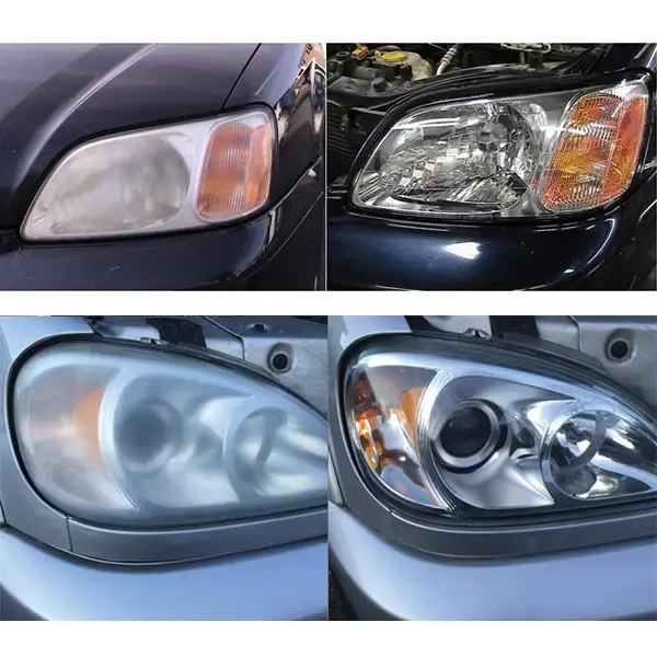 Headlight Restoration Kit - Easy 2-Step Process - No Power Tools Required