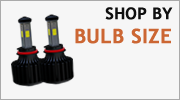 LED Headlights - Shop By Bulb Size