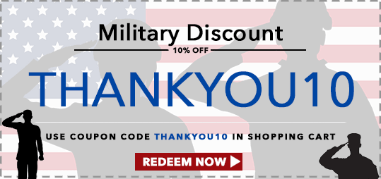 XenonPro - Military Discount - THANKYOU10
