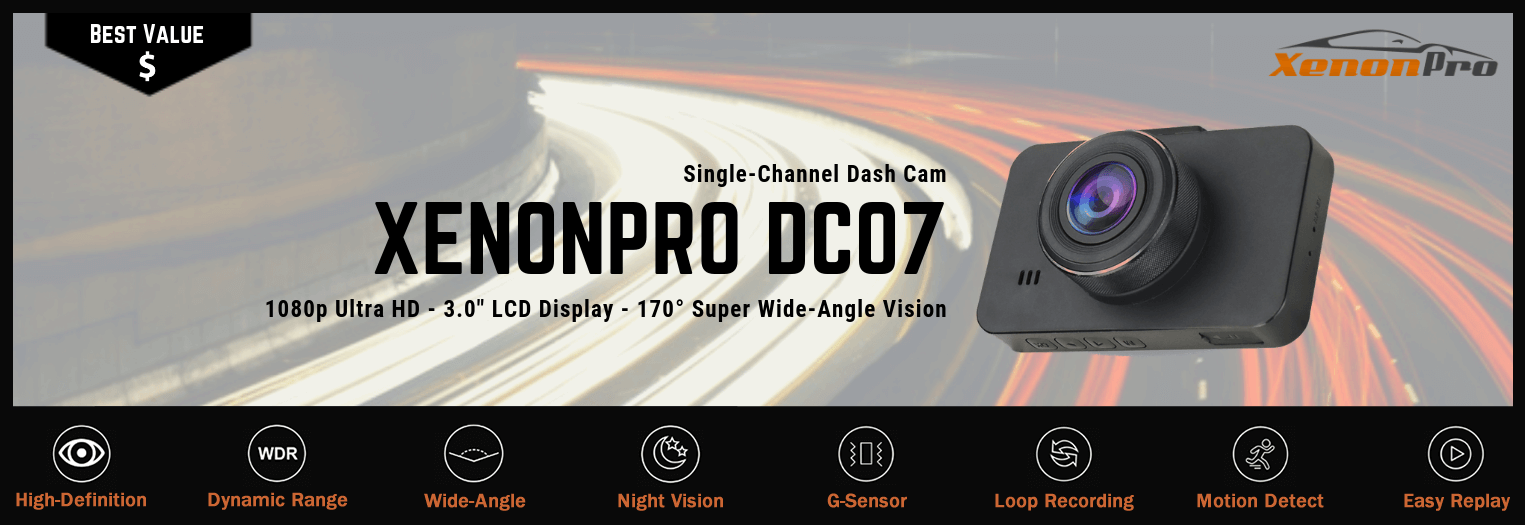 DC07 Dash Cam Features - XenonPro