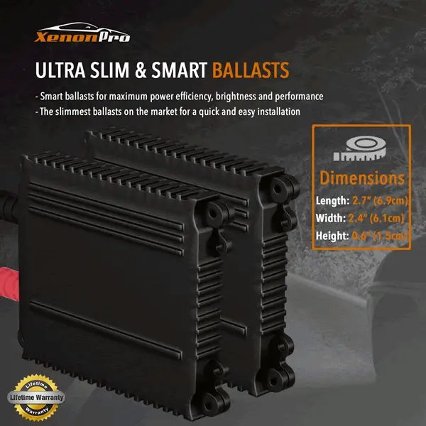 Ultra Slim & Smart HID Ballasts - XenonPro