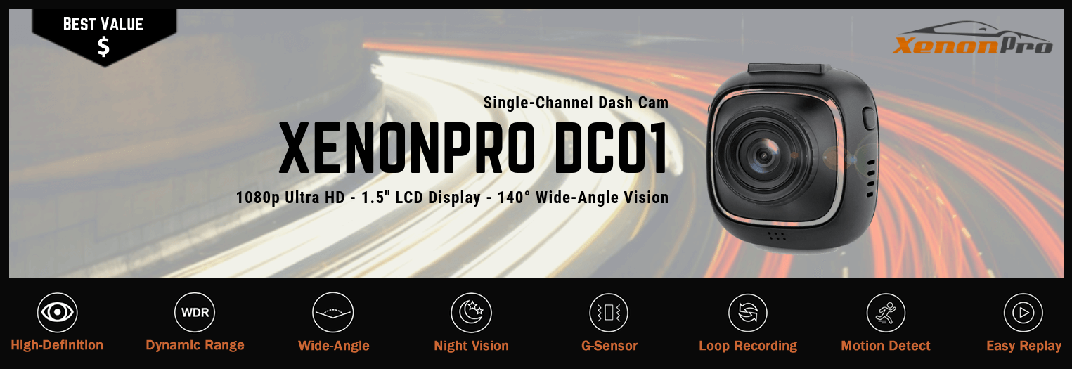DC01 Dash Cam Features - XenonPro