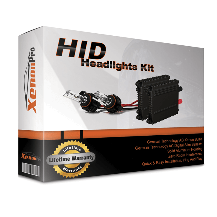 55W H1 HID Xenon Conversion Kit Replacement Headlight Light Bulbs Slim Ballasts